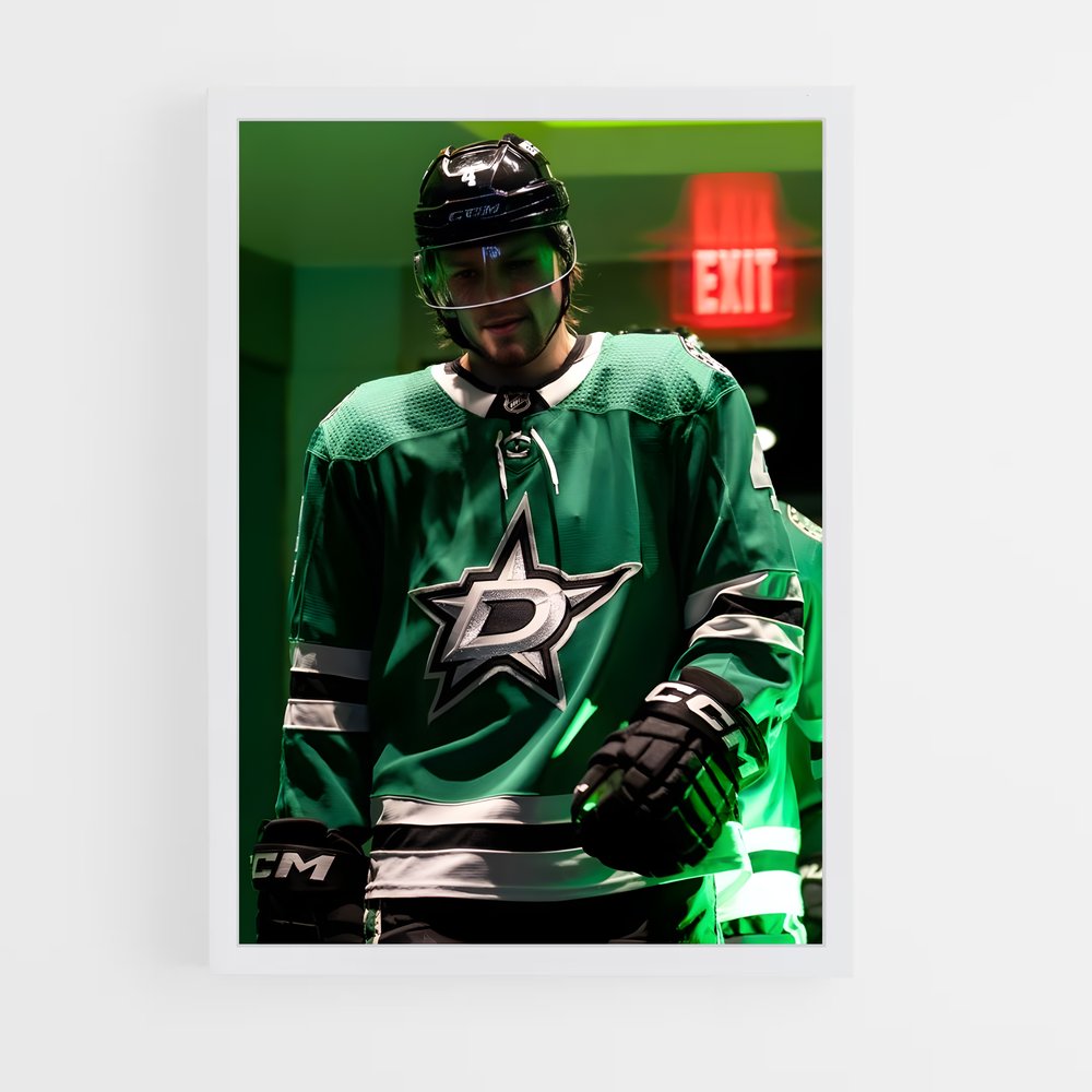 Poster Miro heiskanen – affiche Hockey sur glace (vue 3)